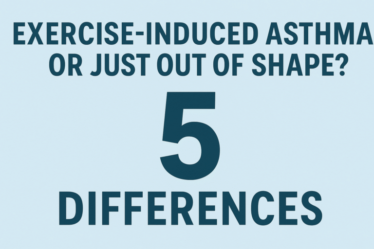Exercise-Induced Asthma or Just Out of Shape? 5 Difference