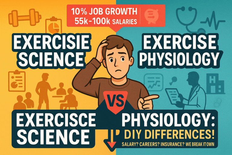 Exercise Physiology vs. Exercise Science: Courses, Careers, and Why Health Insurance Matters