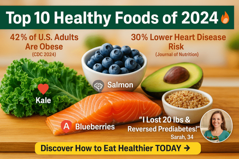 Healthy Foods 10 Revolutionary Picks for 2024!