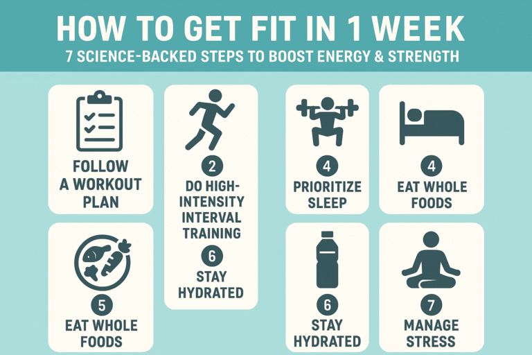 How to Get Fit in 1 Week