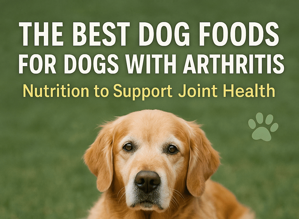 Image showcasing The Best Dog Foods for Dogs with Arthritis: Nutrition